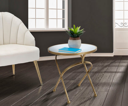 Mesa Auxiliar Glam Mat Cm ø 50,5x50