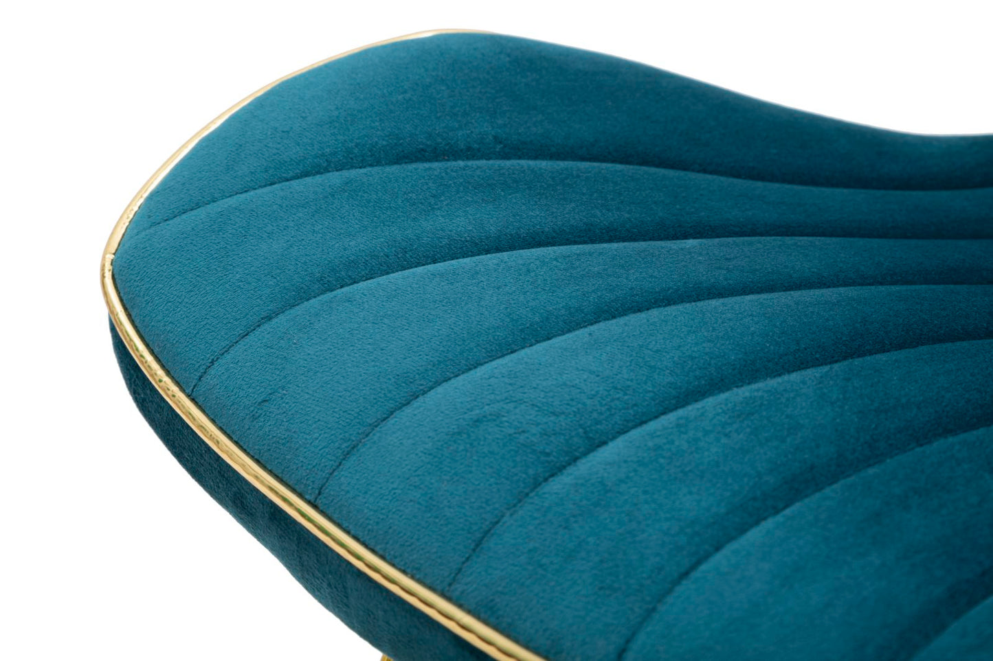 Cadeira Paris Space Ottanio  Dourado Conjunto 2 Un. Cm 46x58x77