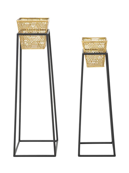 Jarra Quadrado Par Cm ø 23x70-20x60