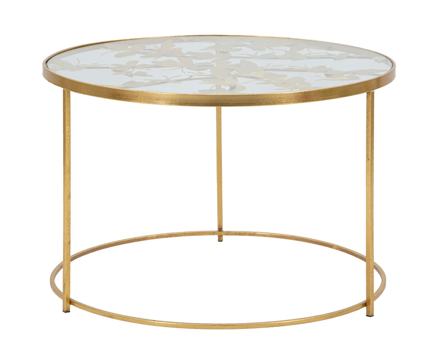 Mesa de Café Borboletas Cm ø 60x40,5