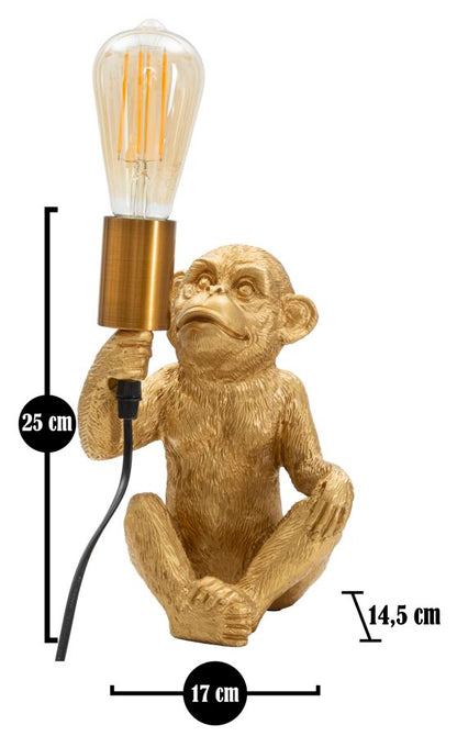 Candeeiro de Mesa Monkey Cm 17x14,5x25