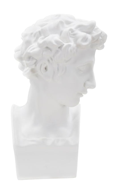 Escultura Romano Jovem Cm 20x17,5x30