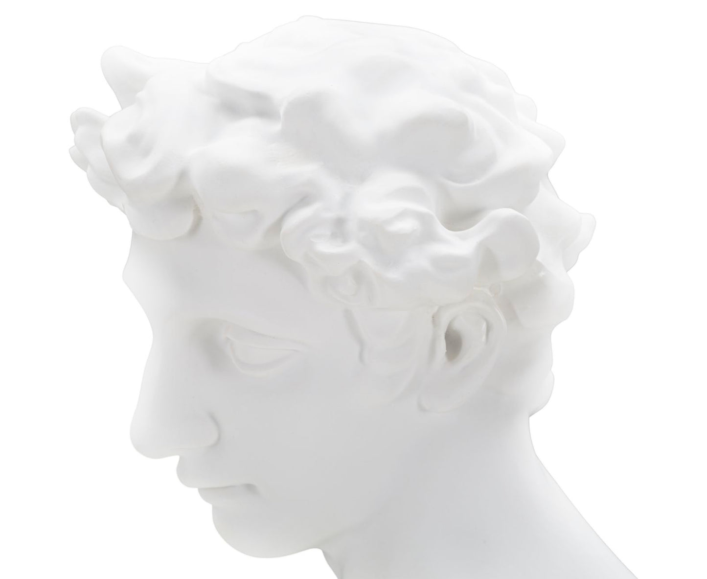 Escultura Romano Jovem Cm 20x17,5x30