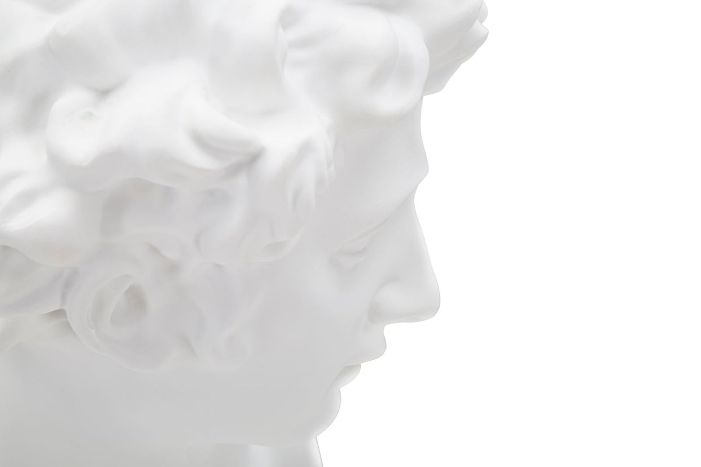 Escultura Romano Jovem Cm 20x17,5x30