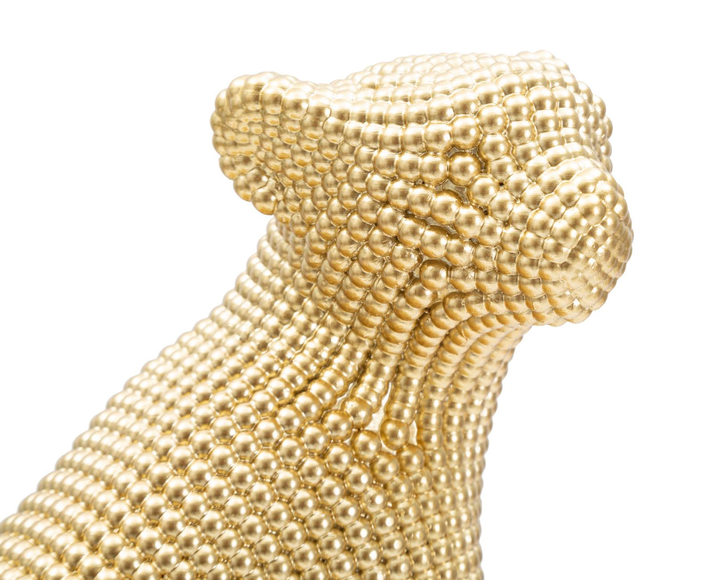 Leopardo Dourado Cm 23x15,5x29
