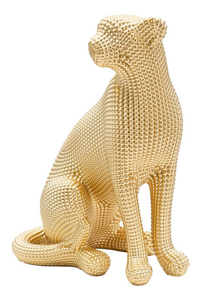 Leopardo Dourado Cm 23x15,5x29