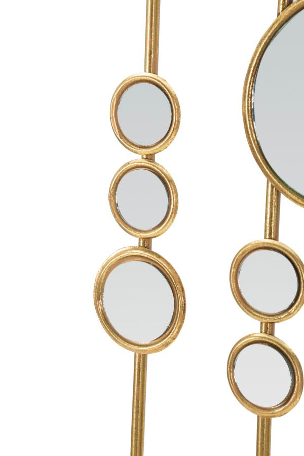 Painel de Parede Small Mirrors Cm 35,5x1,5x90