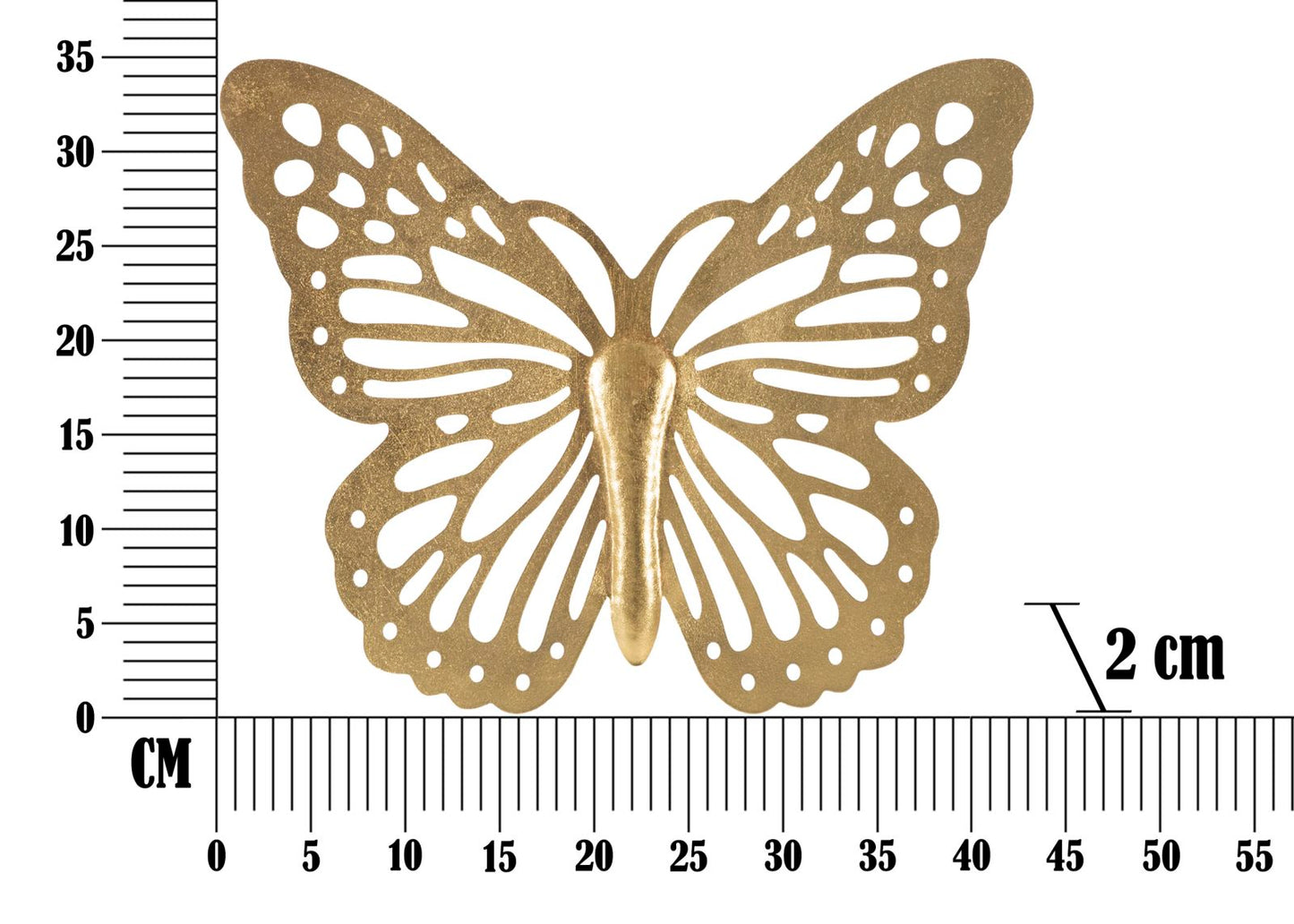 Borboleta de Parede 43x2x35