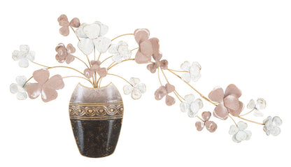 Painel em Ferro Vase New Cm 87,5x6x46
