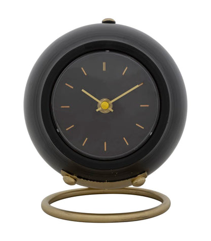 Relógio de Mesa Ball Preto Cm 16x13x19