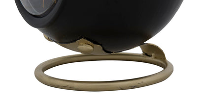 Relógio de Mesa Ball Preto Cm 16x13x19