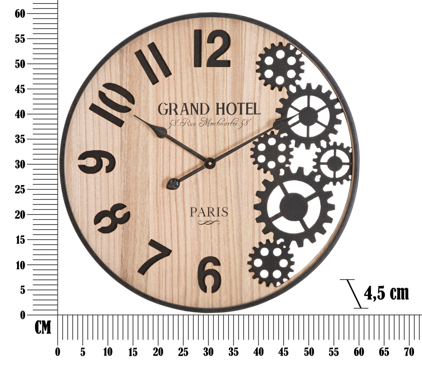 Relógio de Parede Grand Cm ø 60x4,5