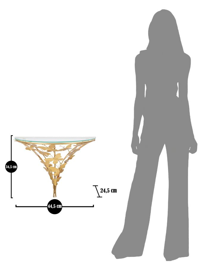 Mesa de Cabeceira de Parede Borboletas Cm 44,5x24,5x34,5