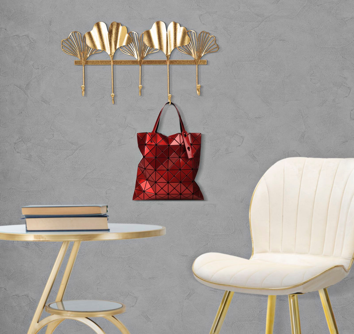 Cabide Abiti 5 Leaves Cm 49,5x6x26,3