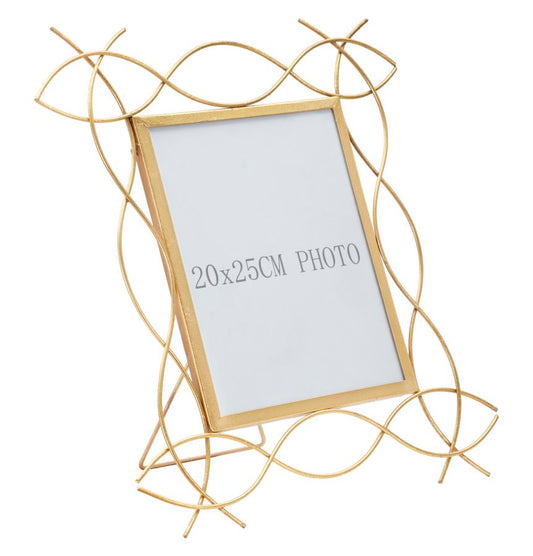 Moldura Iron Glam x Cm 35,5x1,5x37 (medida Interna 20x25)