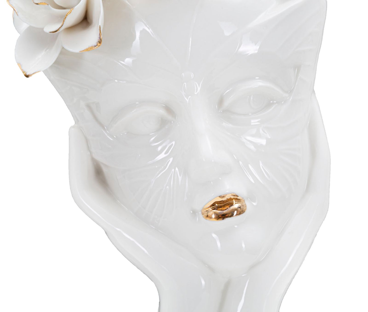 Jarra Mulher Mask Cm 16,5x14x27,3