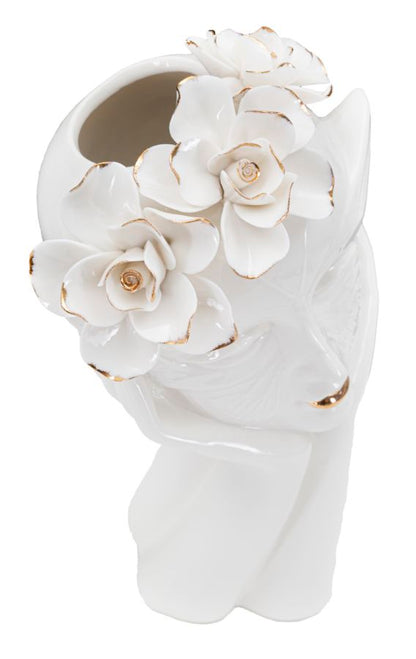 Jarra Mulher Mask Cm 16,5x14x27,3