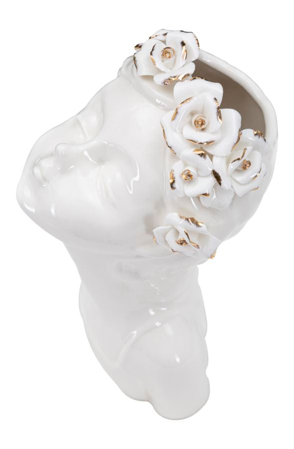 Jarra Jovem Lady Roses Cm 10x14x26