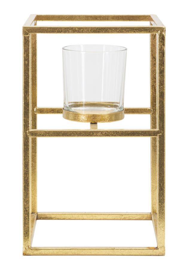Porta velas Elegant Cm 15x15x25