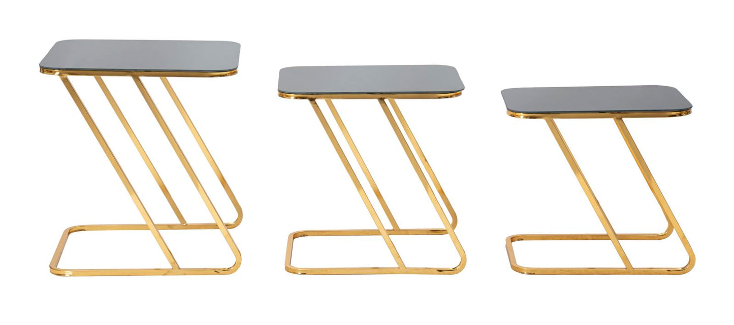 Mesas Auxiliares Simple Conjunto 3pz Cm 44x50,5x55,5-39x49x51-34x47x45