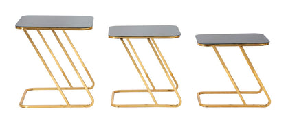 Mesas Auxiliares Simple Conjunto 3pz Cm 44x50,5x55,5-39x49x51-34x47x45