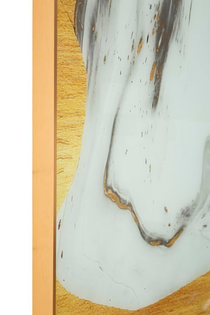 Painel Vetro com Moldura Ghostly Cm 80x3,5x120