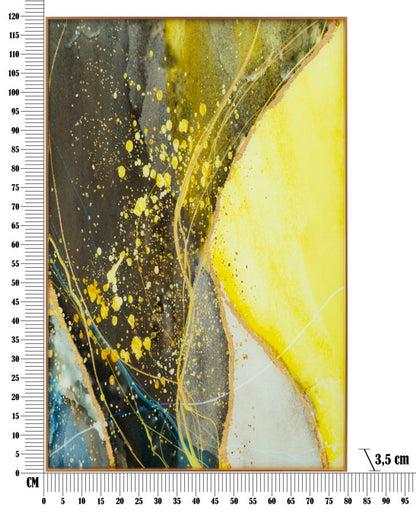 Painel Vetro com Moldura Sunny Cm 80x3,5x120