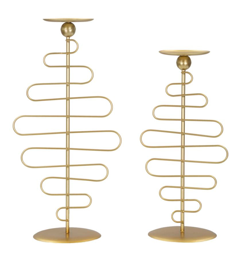 Porta velas Alid Par Cm 25x16x51 - 20x16x43