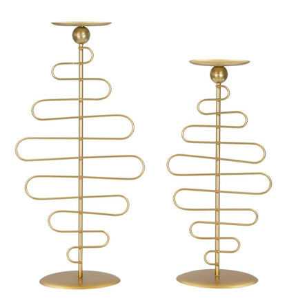 Porta velas Alid Par Cm 25x16x51 - 20x16x43