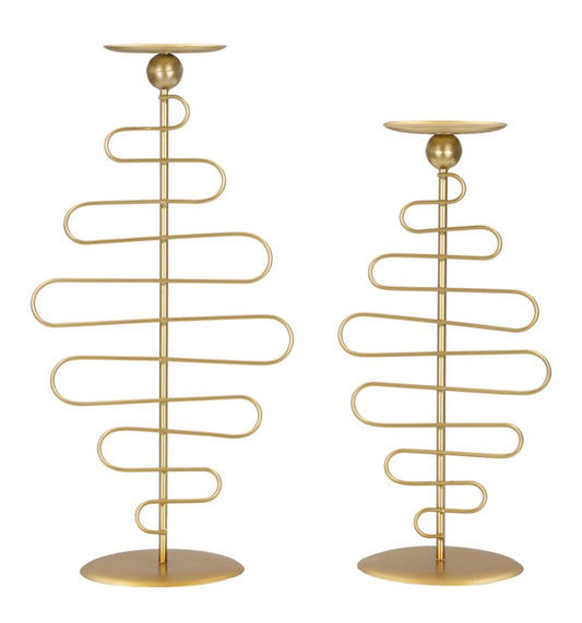 Porta velas Alid Par Cm 25x16x51 - 20x16x43