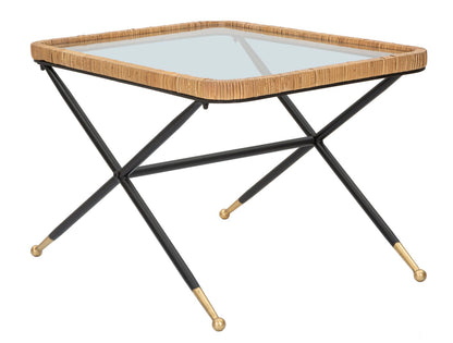 Mesa de Café Saint Barth Rett. Cm 70x50x45