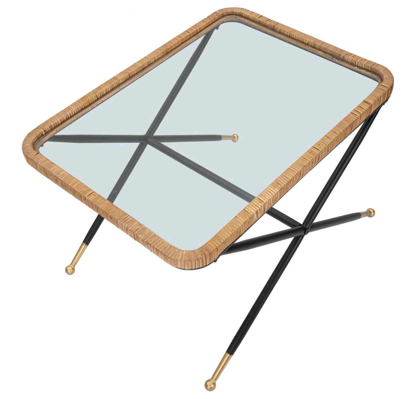 Mesa de Café Saint Barth Rett. Cm 70x50x45
