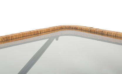 Mesa de Café Saint Barth Rett. Cm 70x50x45