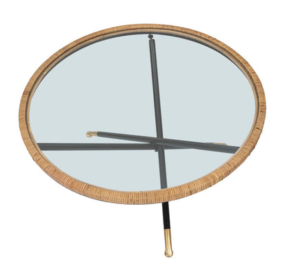 Mesa de Café Saint Barth Rotondo Cm ø 80x46,5