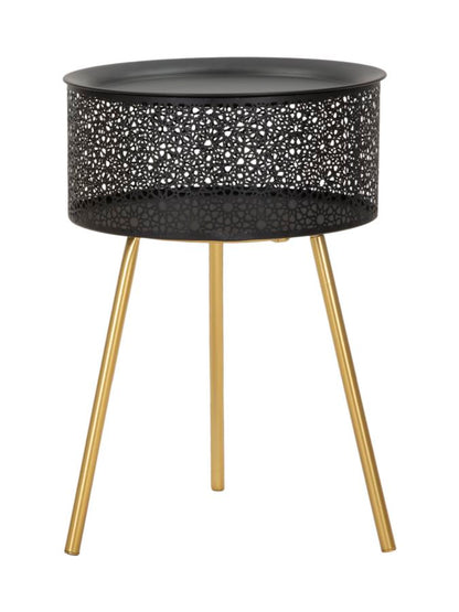 Mesa Auxiliar Blacky Cm ø 35x50