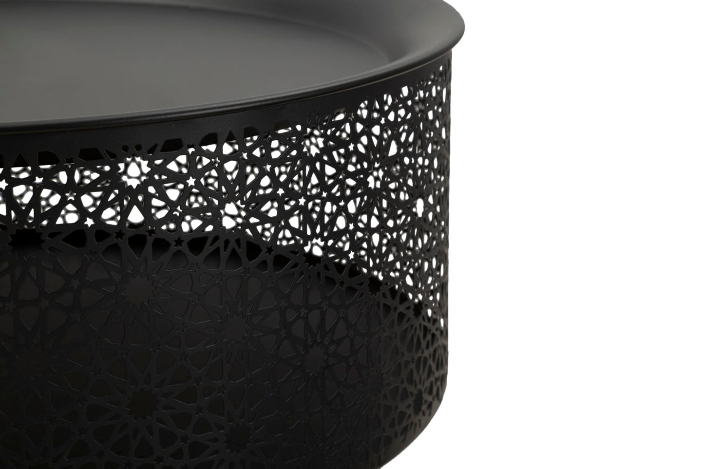Mesa Auxiliar Blacky Cm ø 35x50