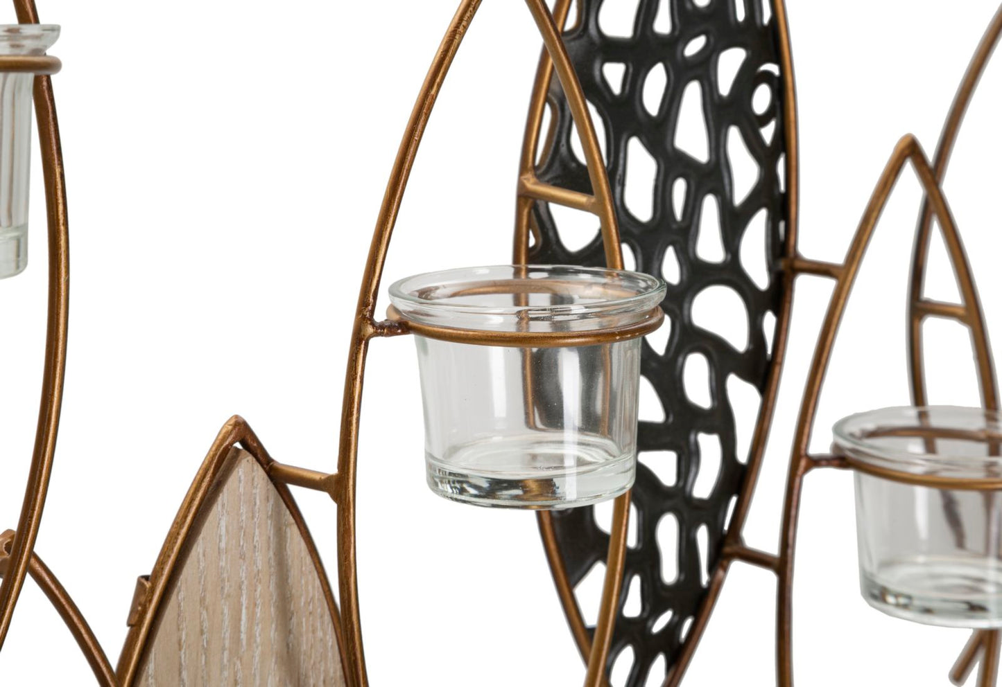 Porta velas de Parede Fish Cm 66x9x40,5