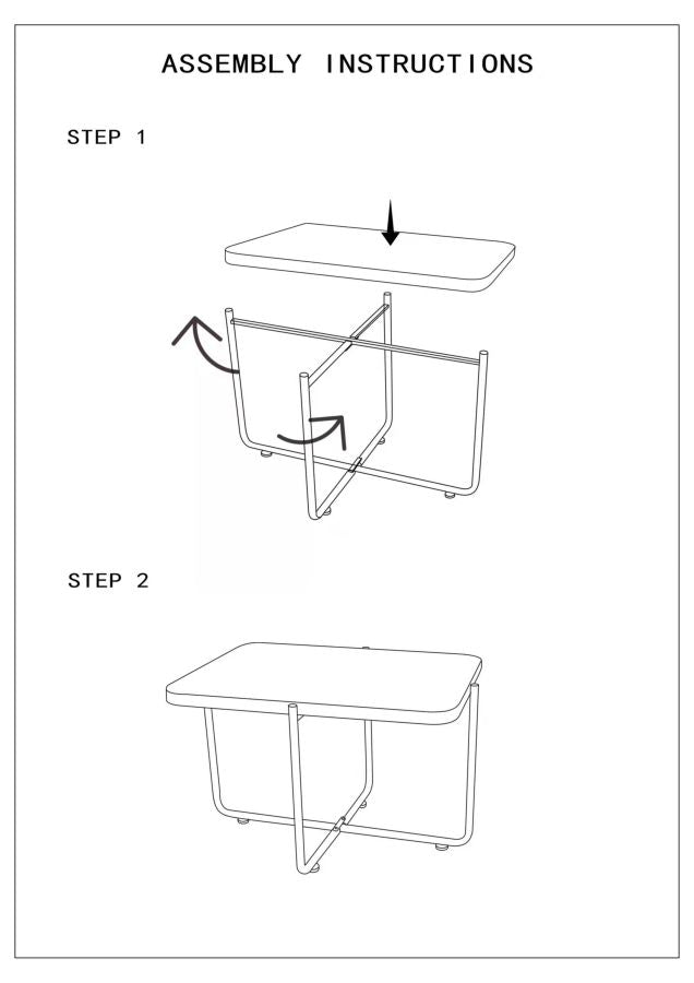 Mesa de Café Cebu Cm 75x55x46,5