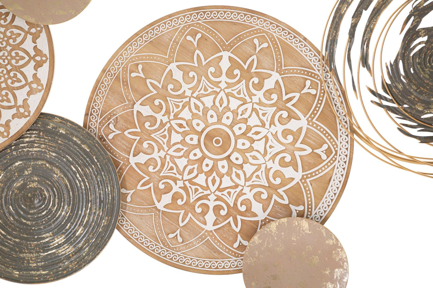 Painel em Ferro Boho Cm 167,6x8,9x80,6