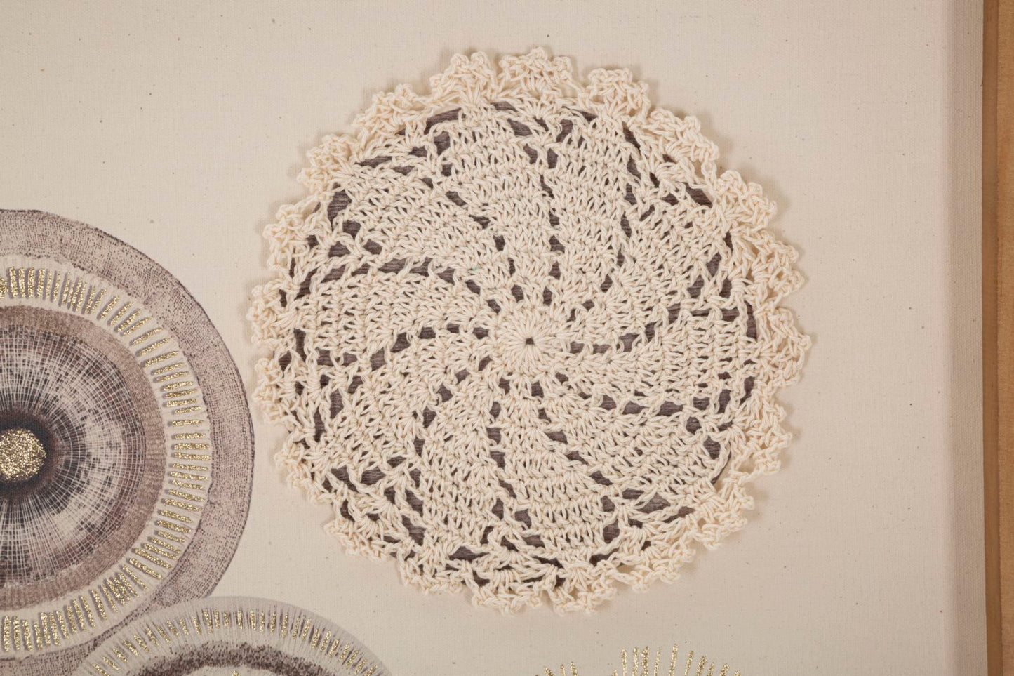 Impressão Sobre Tela Circly com Inserti Cm 45x3,2x60