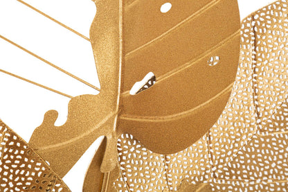 Painel em Ferro Autumn Folha Dourado Cm 53x4x84,5