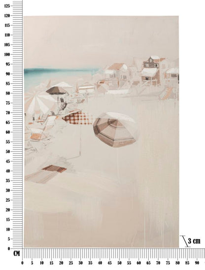 Estampa pintada Beach -B- Cm 80x3x120