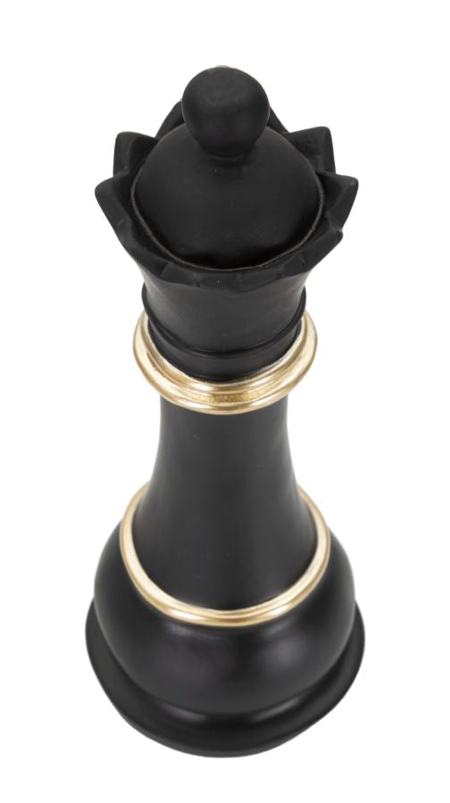 Rainha Preta E Dourado Cm ø 9x25,5