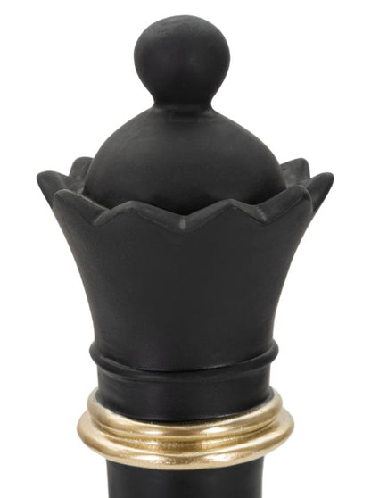 Rainha Preta E Dourado Cm ø 9x25,5