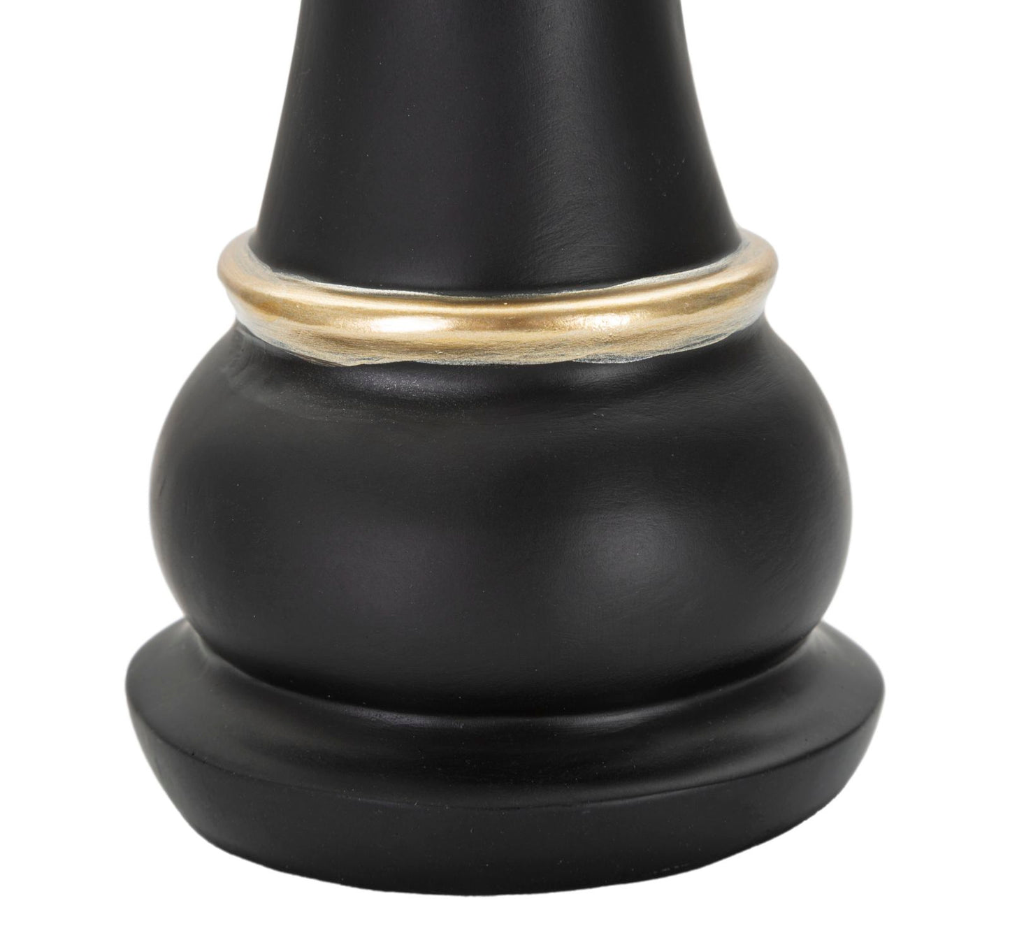 Rainha Preta E Dourado Cm ø 9x25,5