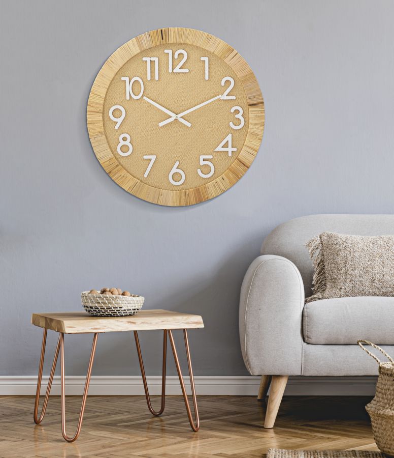 Relógio de Parede Boho Plus Cm ø 60x4,5