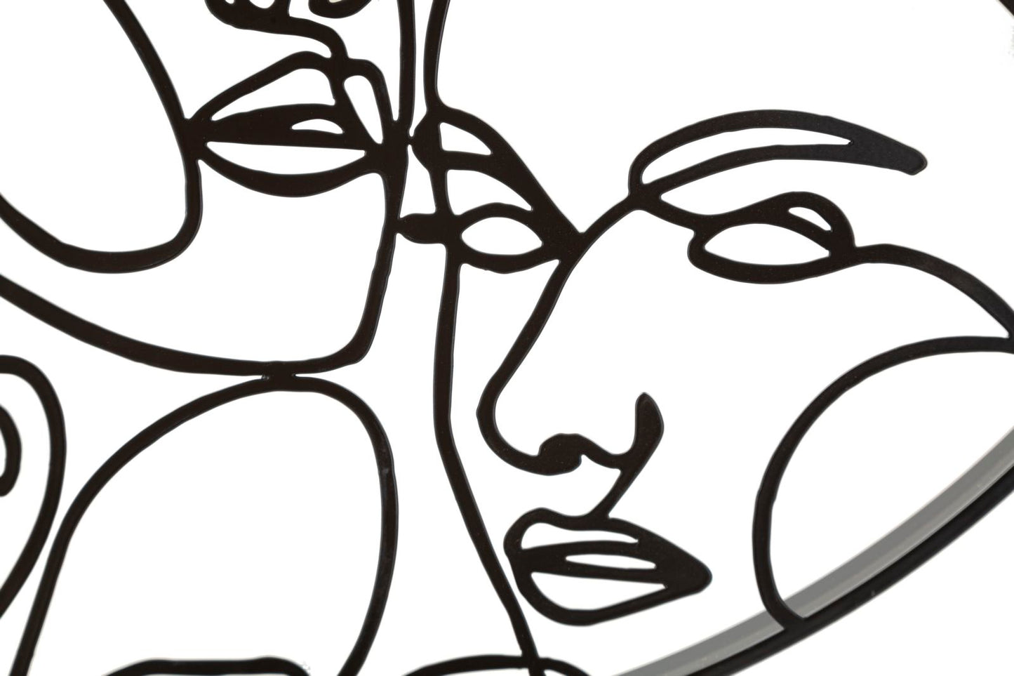Relógio de Parede Faces Cm ø50x3,5