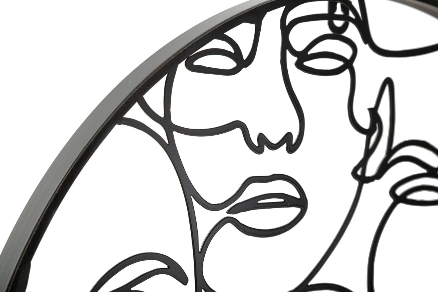 Relógio de Parede Faces Cm ø50x3,5
