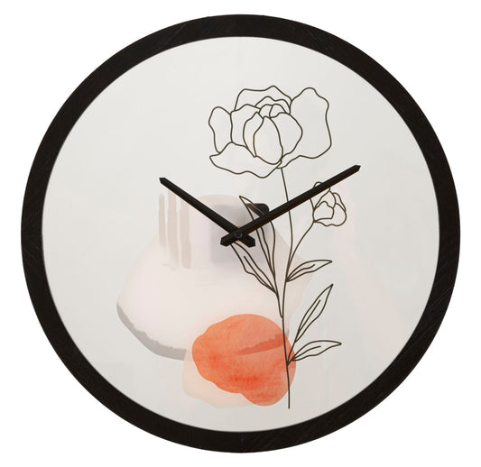 Relógio de Parede Flor -A- Cm ø 40x3,5
