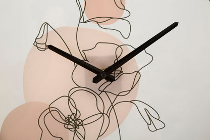 Relógio de Parede Flor -B- Cm ø 40x3,5